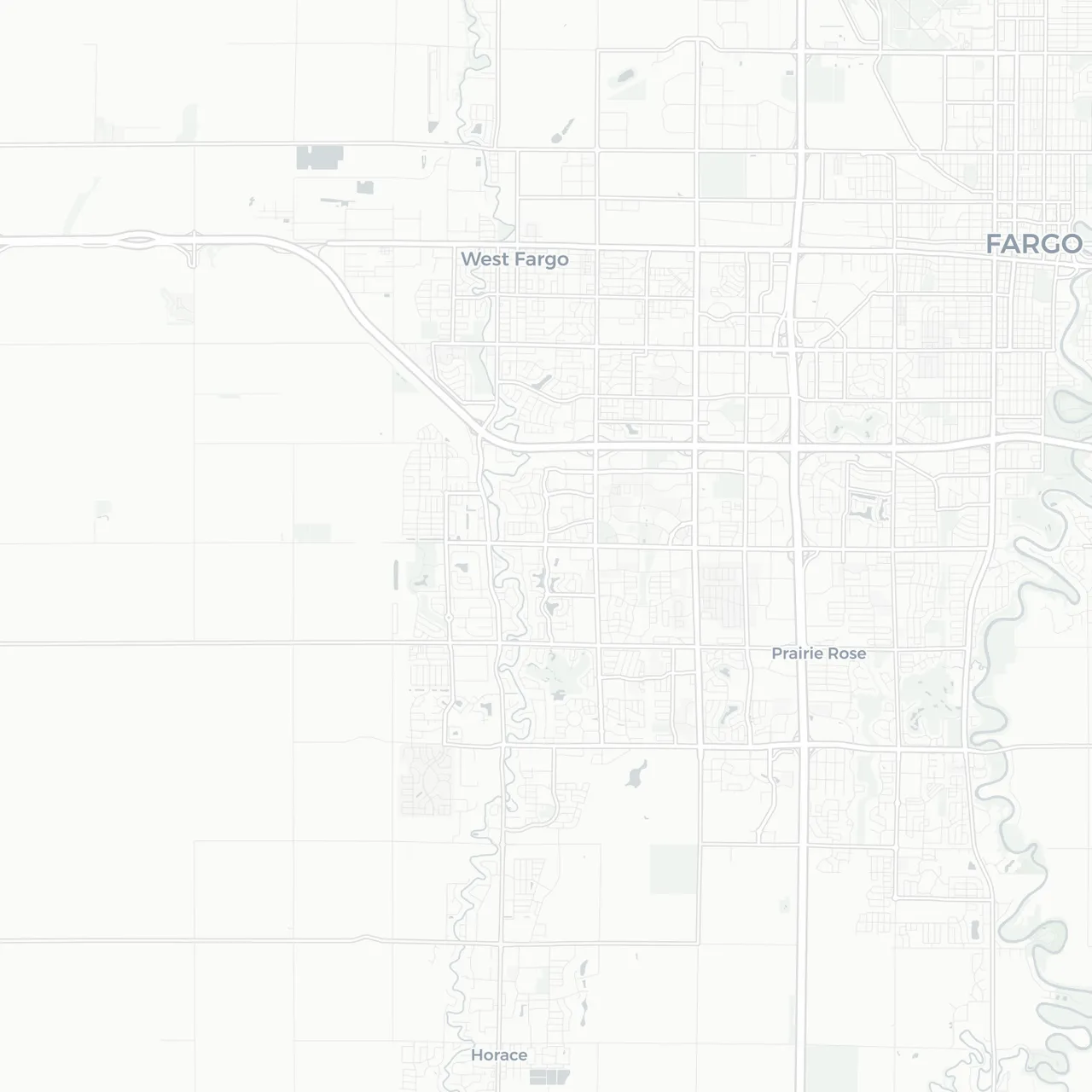 Map of chiropractor search area around Optimal Chiropractic