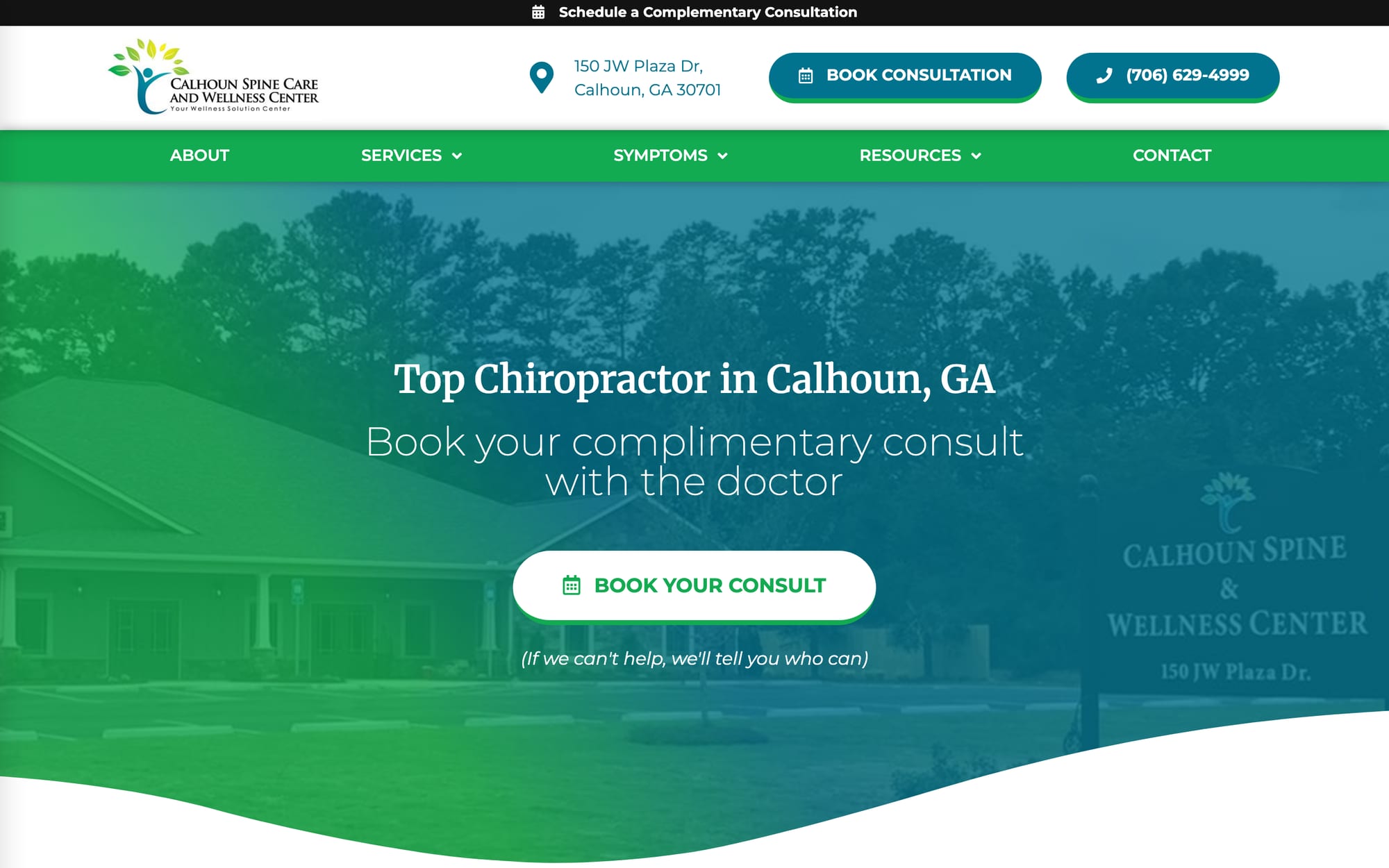 Calhoun Spine Care — Calhoun, GA