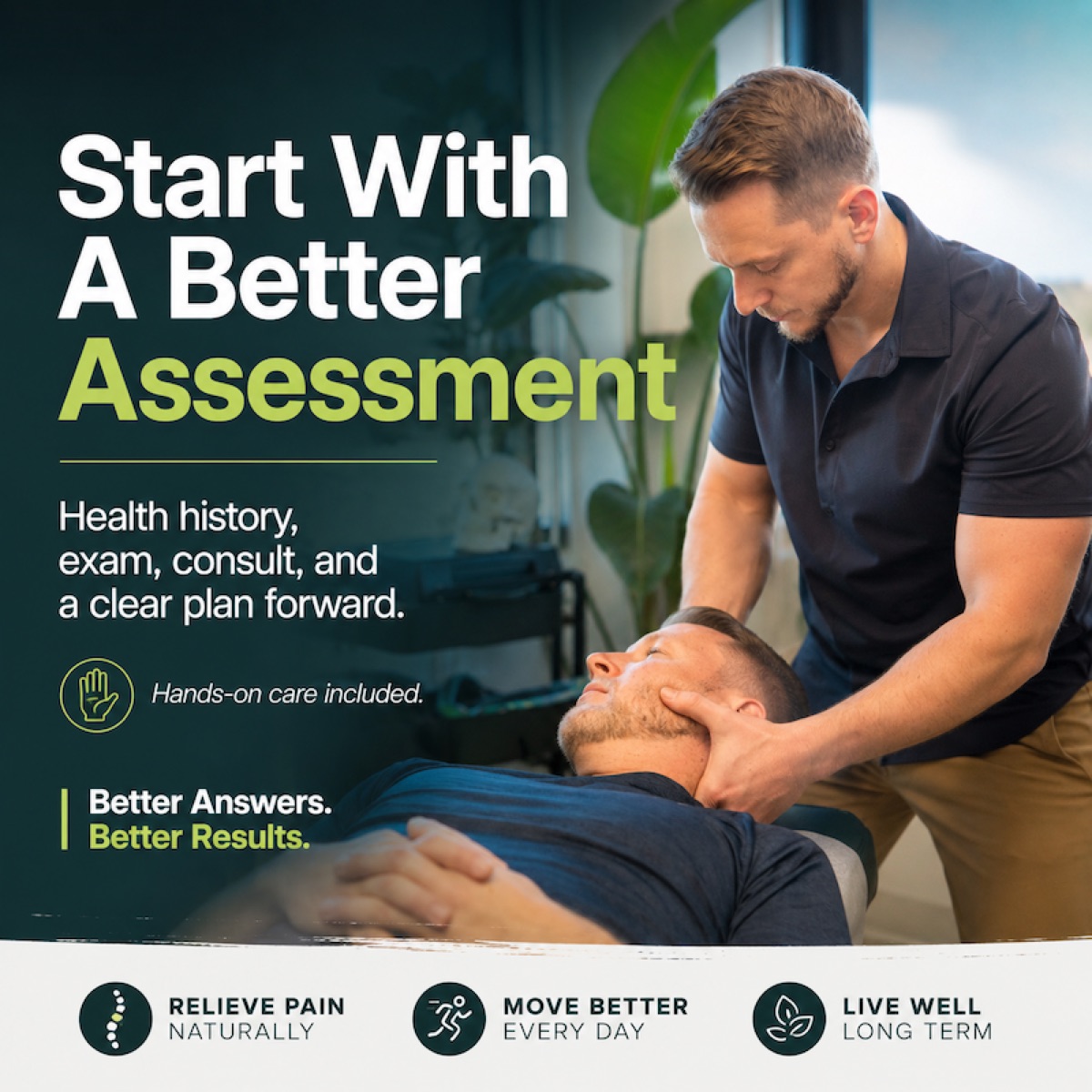Feel Good Chiropractic Facebook lead ad