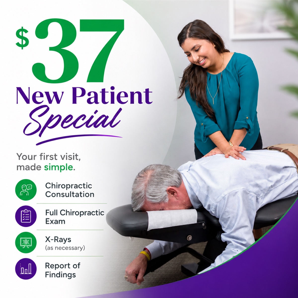 Rodgers Stein Chiropractic Facebook lead ad